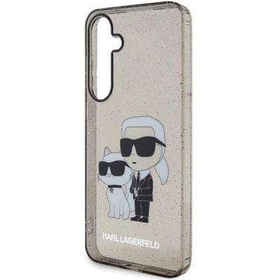 6. Karl Lagerfeld KLHCS24MHNKCTGK S24+ S926 black/black hardcase Glitter Karl&Choupette