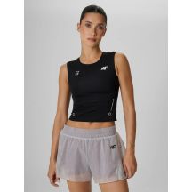 Women's quick-drying training crop top 4F 4FRAW26TFSLF1271-20S