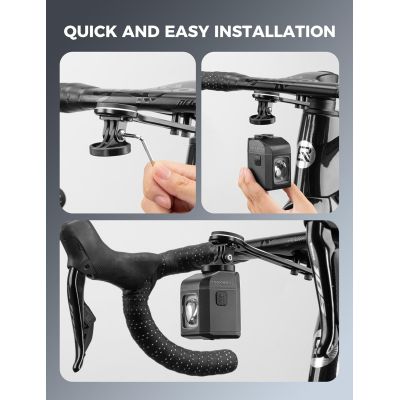 2. Rockbros front bike light 1600LM white