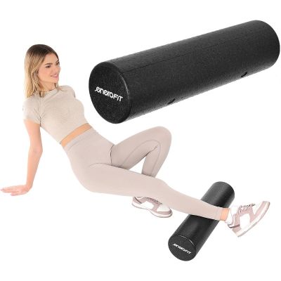 8. FITNESS YOGA ROLLER EPP BLACK 15x60CM ENERO FIT