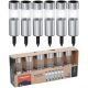 7. SOLAR LAMP 4.5X15CM INOX 6PCS GRUNDIG