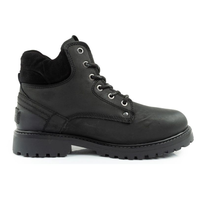 4. Wrangler Yuma men's boots, Chelsea boots, elegant leather, black