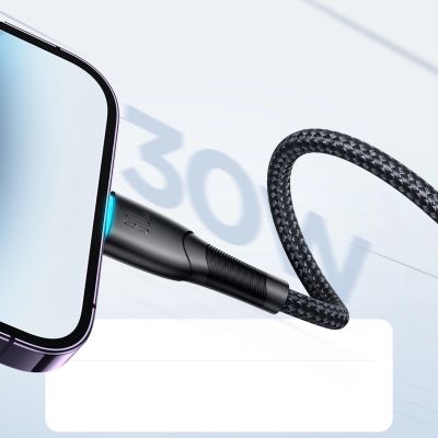 9. Joyroom Starry Series SA32-CL3 30W USB-C / Lightning cable 1m - black