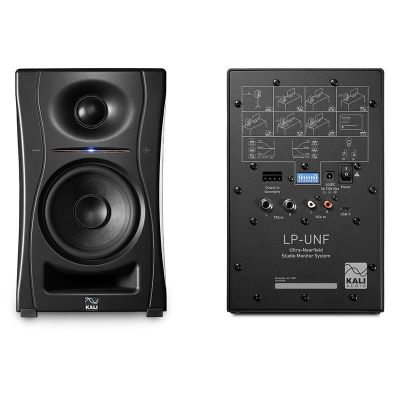 2. KALI AUDIOLP-UNF - Pair of Bluetooth monitor speakers. Multimedia speakers, black.