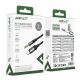 5. Acefast J11 USB-C to 3.5mm mini jack cable 1m - black