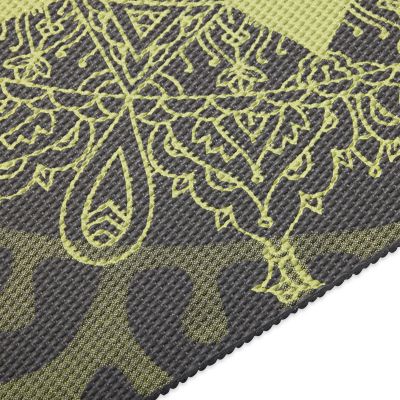 12. Gaiam Cool Matcha Sundial Layers 5mm 65735 yoga mat