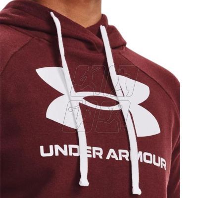 8. Under Armor Rival Fleece Logo Hoodie W 1356318 690