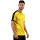 Givova Revolution Interlock T-shirt yellow and black MAC04 0710