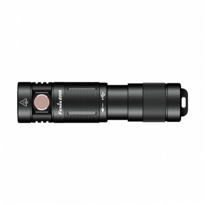 Fenix 600lm 124m LED Pocket Flashlight USB-C on Keychain - E09R