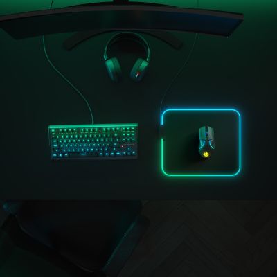 2. SteelSeries QcK Prism Cloth M mouse pad