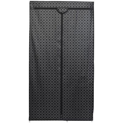 2. TEXTILE WARDROBE 90x45x170CM ORNAMENT 45207