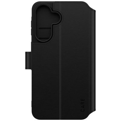 4. CARE by PanzerGlass Feature Wallet Kickstand Case for Samsung Galaxy A37 - Black