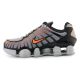4. NIKE Nike Shox TL AV3595-011 LT Smoke Grey/Bright Mandarin