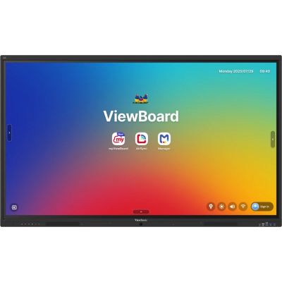 18. Viewsonic IFP6541 Interactive Whiteboard 165.1 cm (65") 3840 x 2160 px Touchscreen Black