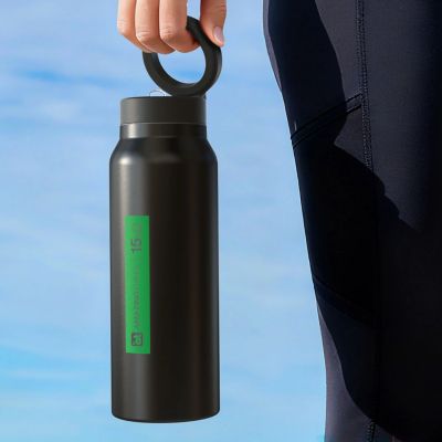 11. AmazingThing Magnetic Water Bottle with MagSafe Compatible Holder for Sports and Training - Black