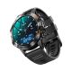 4. VELTORI VT120-1 Smartwatch Black Silicone Strap