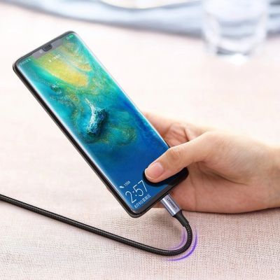7. Ugreen US316 70429 USB-C - USB-C PD QC FCP Cable 100W 5A 480Mb/s 2m - Gray