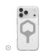 2. Urban Armor Gear Plyo Cell Phone Case 17.5 cm (6.9") Silver, Transparent