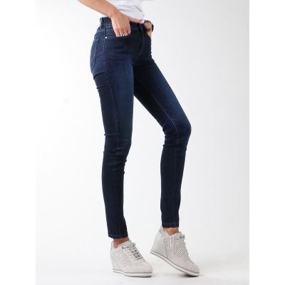 3. Wrangler High Rise Skinny Subtle Blue jeans W27HX786N