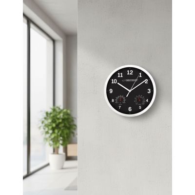 15. Esperanza LYON EHC016K wall clock (black)