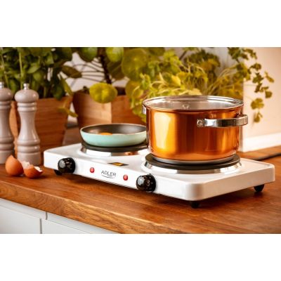 11. Two-burner electric stove ADLER AD 6520