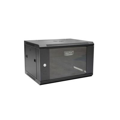 6. Digitus DN-W19 06U/450/B 6U Rack Wall-mounted Cabinet Black