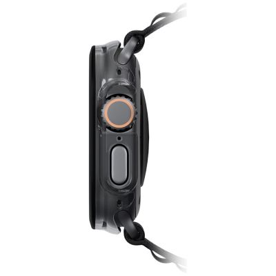 4. Uniq Voute Tempered Glass Case for Apple Watch Ultra 49mm - Black