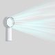 6. Jisulife Handheld Fan Life5 Plus 4000mAh Portable Mini Blower USB Fan - White