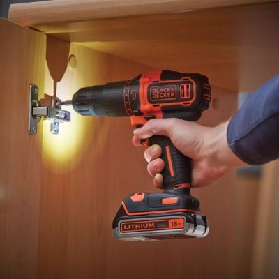 9. Black & Decker BDCHD18K1B2-QW 1400 RPM Drill