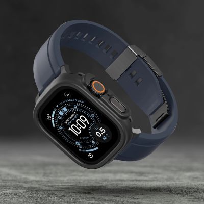 8. AmazingThing Minimal Protective Case for Apple Watch UItra 3 49mm - Black