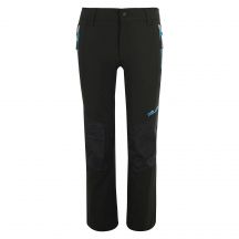 Trollkids Kids Lysefjord Pants black softshell pants for girls/boys (147-603)