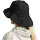 BUFF RAIN BOONEY HAT SOLID BLACK S/M   L/XL Cap with Visor