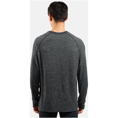 2. Men’s Long-Sleeve Running Shirt Odlo ESSENTIAL SEAMLESS, Grey
