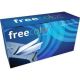 Freecolor K18656F7 Toner Cartridge 1pc Replacement Black