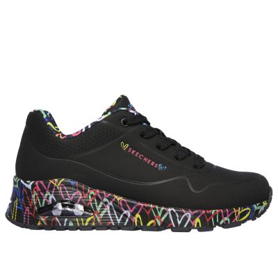 Skechers women's shoes UNO LOVING LOVE 155506 BBK