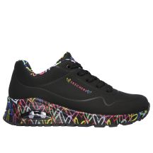 Skechers women's shoes UNO LOVING LOVE 155506 BBK
