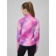 2. Girls' slim sports sweatshirt without hood 4F 4FJRSS26TFSWF0988-90A