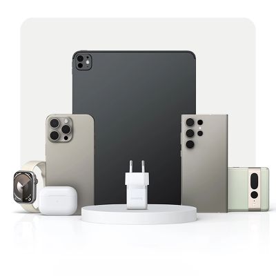 15. Baseus Palm 1C 20W Wall Charger (with Baseus Mini White USB-C 60W (20V/3A) 1m Cable) - White