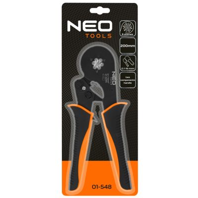9. Crimping pliers for ferrule ends, 6 dies, ferrule diameter: 0.1–16 mm²