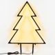 8. NEON CHRISTMAS TREE 190 LED TIMER 8 FUNCTIONS 53x75CM LUCA WARM WHITE