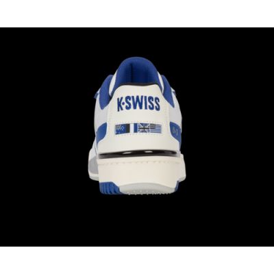 4. Men's sneakers K-Swiss SI-18 RIVAL WHITE/BLUE QUARTZ/BLACK-M (08531-125-M)