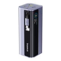 Baseus EnerGeek GR11 20000mAh 145W Power Bank with Retractable Cable - Gray