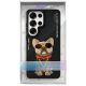 7. Nimmy Glasses Cool Dog Case for Samsung Galaxy S26 Ultra - Black