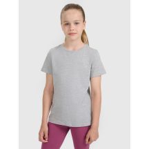 Girls' plain T-shirt 4F 4FJWMM00TTSHF2332-25M