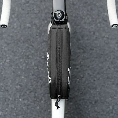 7. Rockbros G009 Flash Journey Top Tube Bike Bag 0.8L - Black