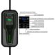 7. Qoltec Mobile charger for electric cars EV with regulation 2 in 1 Type 2 | 7kW | CEE 3 PIN | 230V | LCD | Portable | Wallbox | 5m