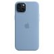 5. Apple Silicone Case with MagSafe Winter Blue, for iPhone 15 Plus