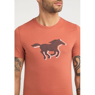 5. Mustang Aaron C Print T-shirt M 1009522 7103