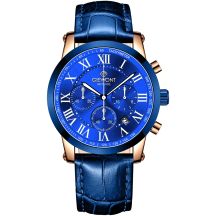 Giewont Chronograph Sapphire Copper Blue Men's Watch GW6260-A5