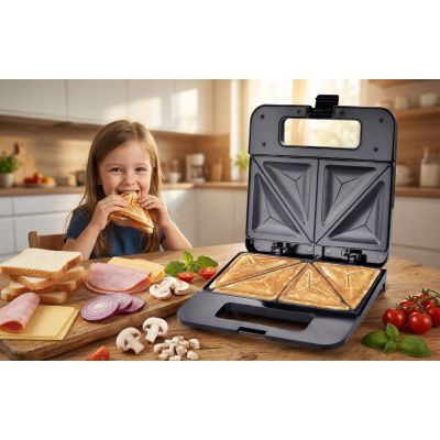 13. Esperanza PARMIGIANO EKT010 sandwich maker (1000W; black)